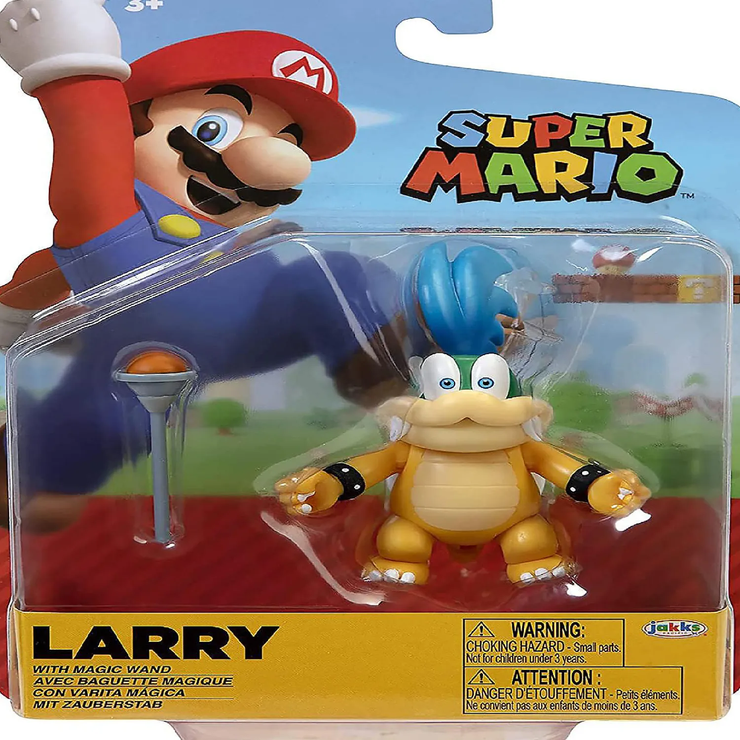 super_mario_world_of_nint_2.webp Oriental Trading Character Toys*Super Mario World Of Nintendo 4 Inch Figure Larry