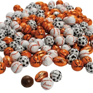 Super Sports Balls Chocolate Candy<Oriental Trading Outlet