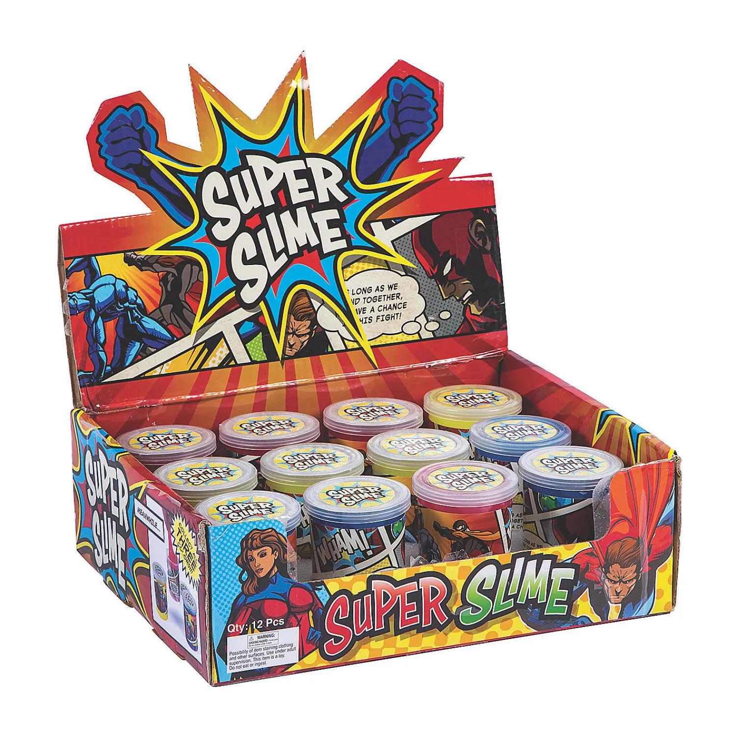 superhero_kryptonite_slim_1.webp Superhero Kryptonite Slime - 12 Pc.<Oriental Trading Store