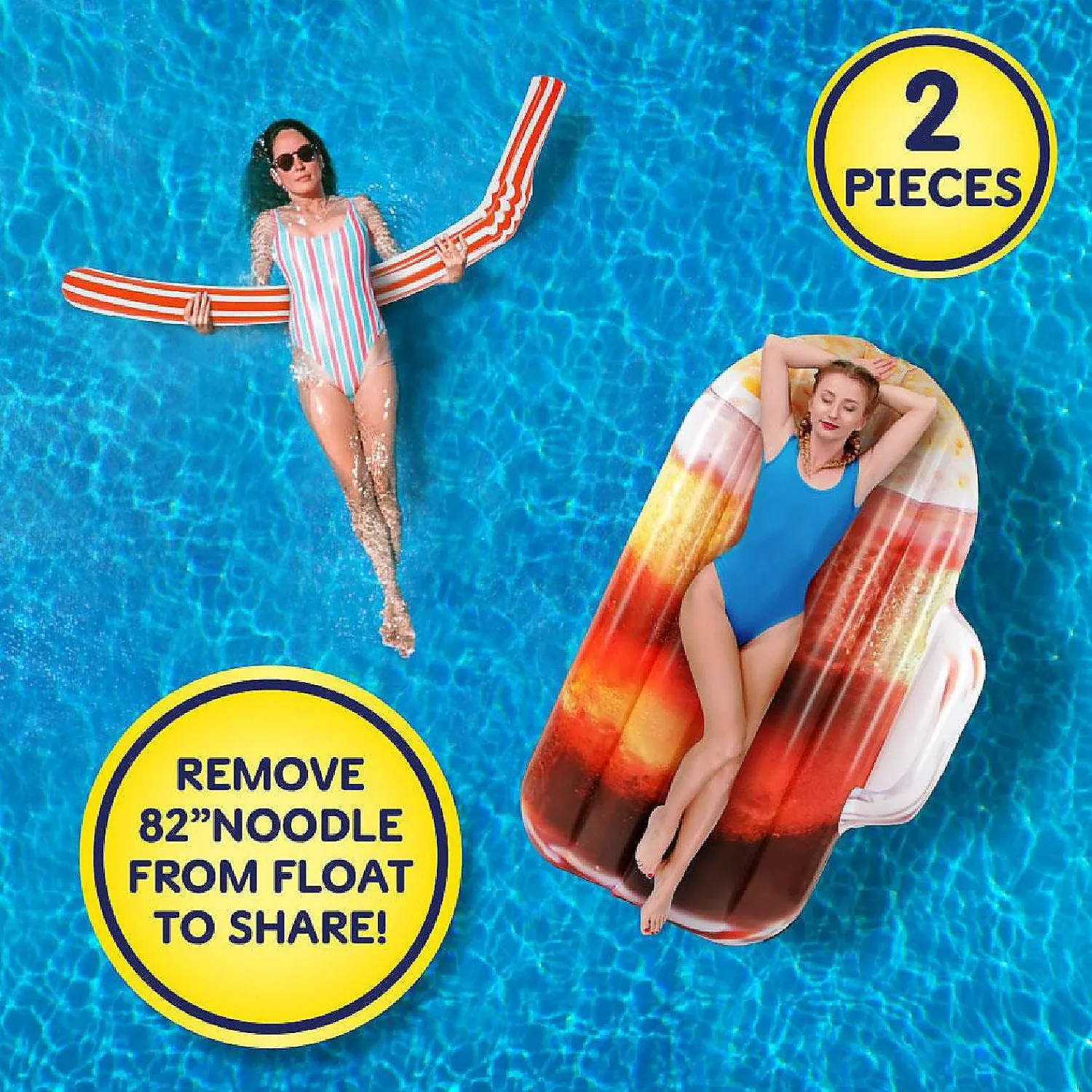 take__floats_root_beer_wa_2.webp Take 2 Floats Root Beer Water Float & Noodle Pool Blow Up Inflatable Raft Mighty Mojo<Oriental Trading Discount