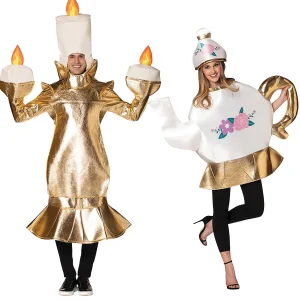 Teapot & Candlestick Couples Costumes<Oriental Trading Online
