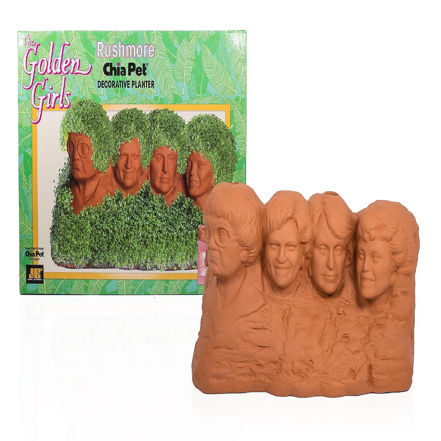 the_golden_girls_rushmore_0.webp Oriental Trading Character Toys*The Golden Girls Rushmore Chia Pet Decorative Planter Toynk Exclusive