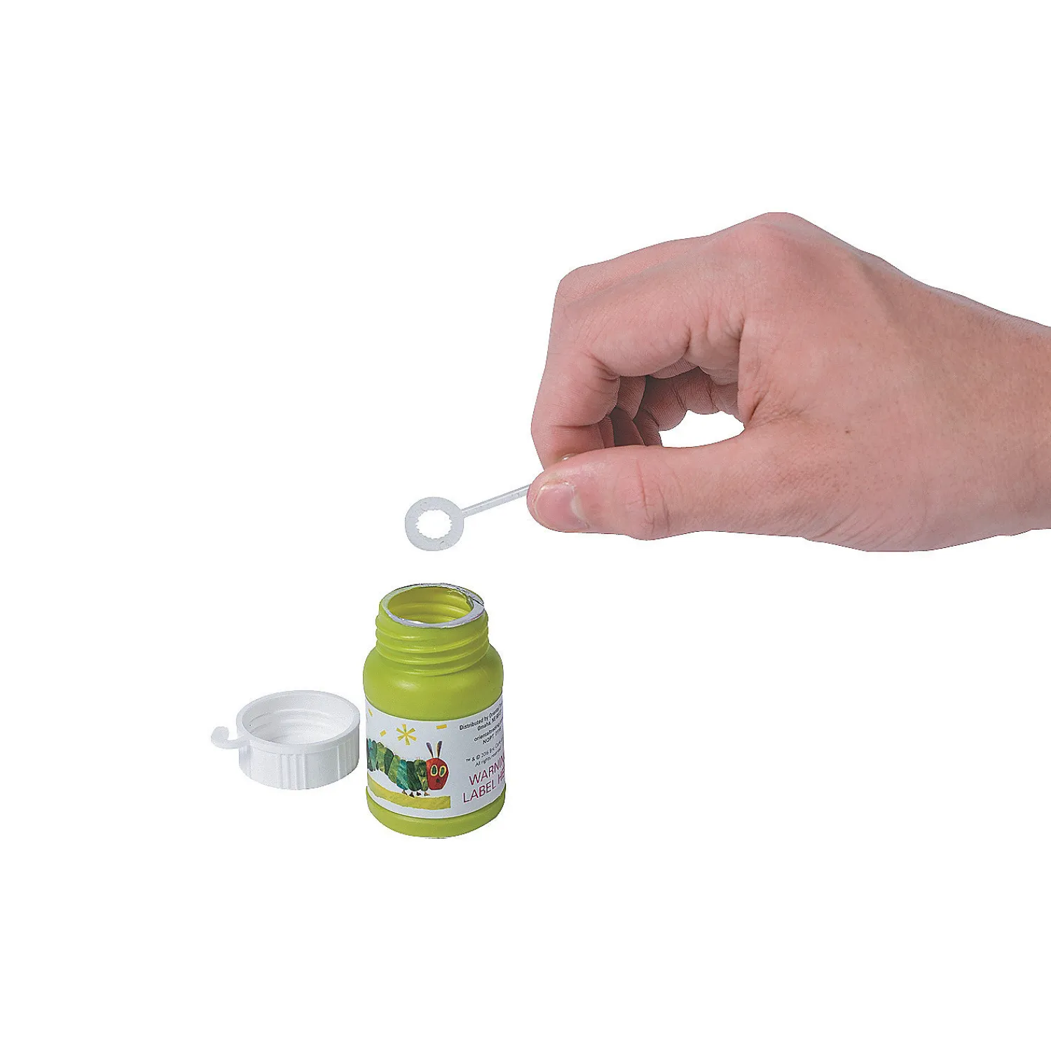 the_very_hungry_caterpill_1.webp The Very Hungry Caterpillar™ Mini Bubble Bottles - 12 Pc.<Oriental Trading Cheap