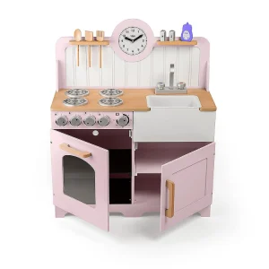 Oriental Trading Play Sets*Tidlo, Country Play Kitchen (Pink)