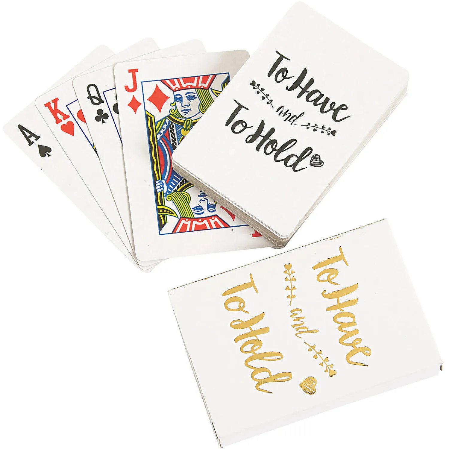 to_have__to_hold_playing__0.webp Oriental Trading Playing Cards*To Have & To Hold Playing Cards - 12 Pc.