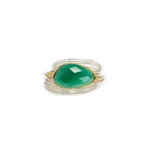 Oriental Trading Rings*Torrey Ring Green Onyx