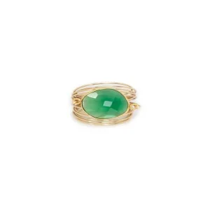 Oriental Trading Rings*Torrey Ring Green Onyx