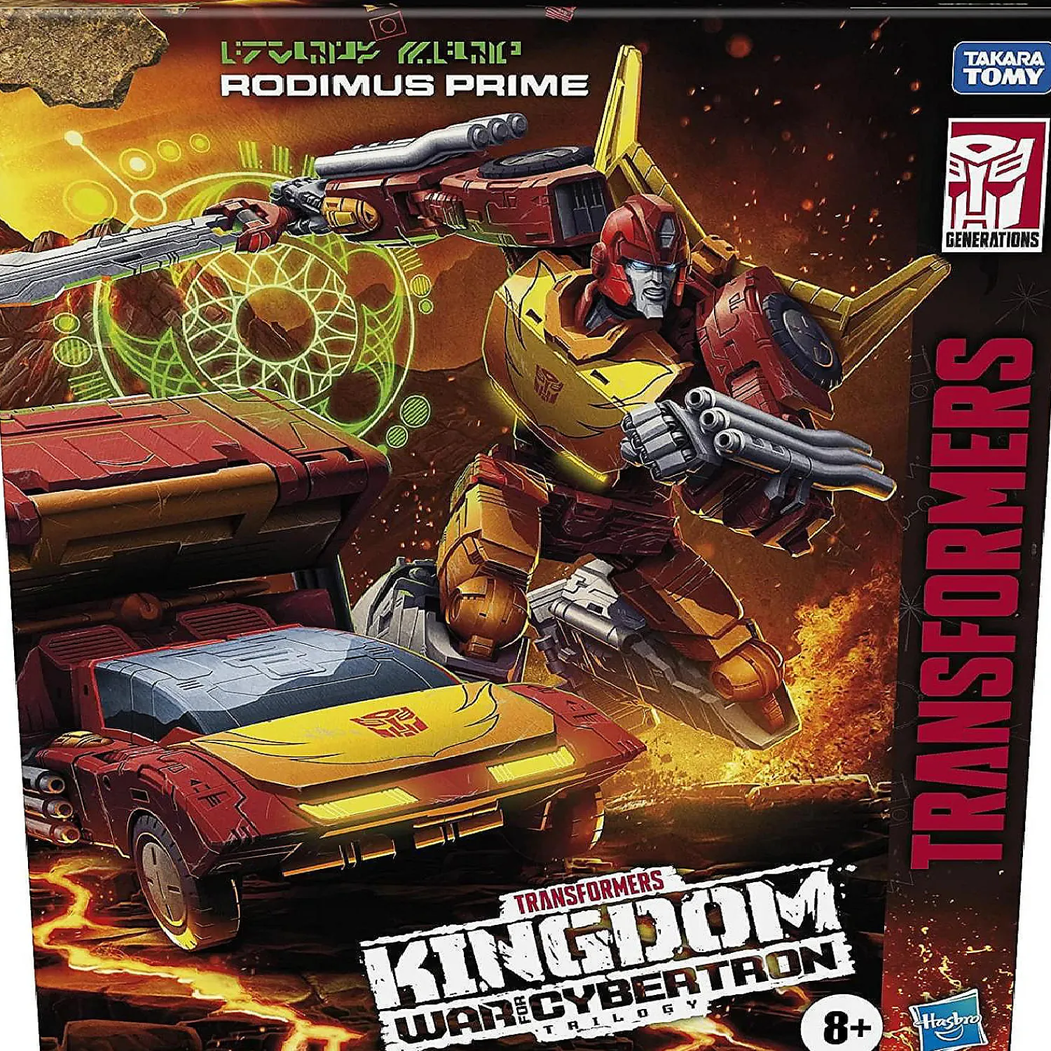transformers_generations__2.webp Oriental Trading Character Toys*Transformers Generations War For Cybertron Kingdom Commander Rodimus Prime