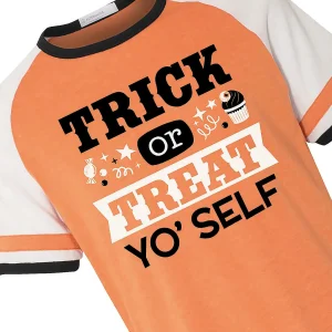 Trick-Or-Treat Yo'self Adult's T-Shirt<Oriental Trading Online