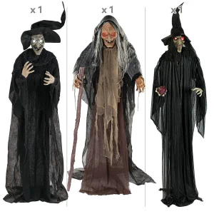 Trio Of Witches Standing Halloween Decorations Kit - 3 Pc.<Oriental Trading Hot