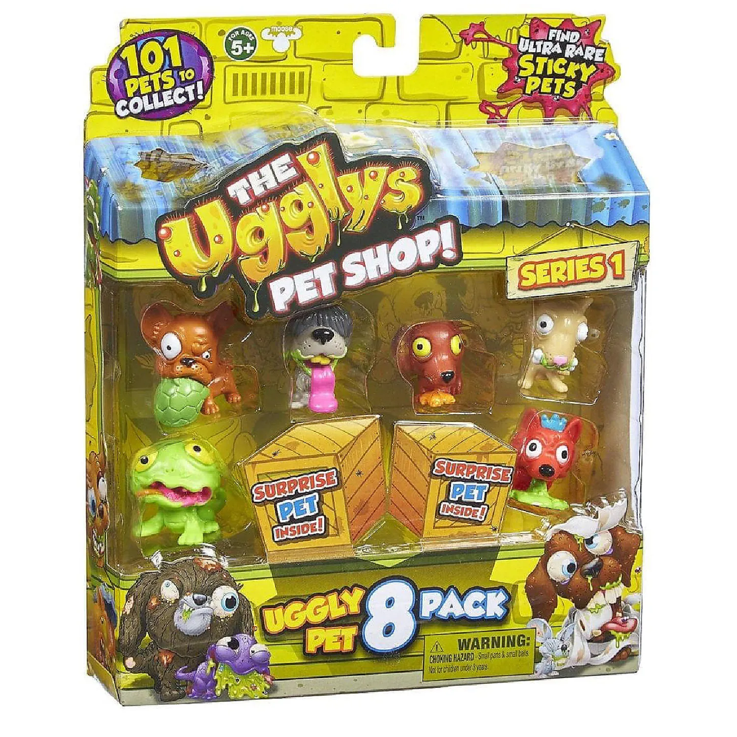 ugglys_pet_shop_series__m_0.webp Oriental Trading Character Toys*Ugglys Pet Shop Series 1 Mini Figures: 8-Pack