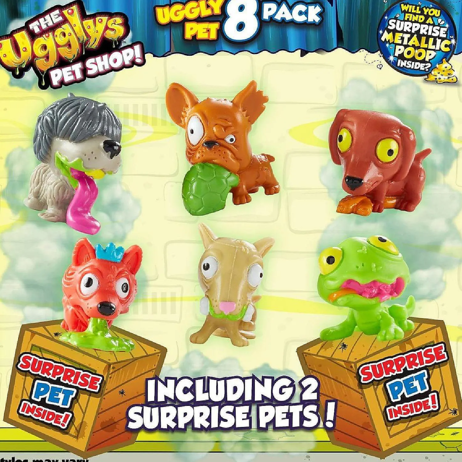 ugglys_pet_shop_series__m_1.webp Oriental Trading Character Toys*Ugglys Pet Shop Series 1 Mini Figures: 8-Pack