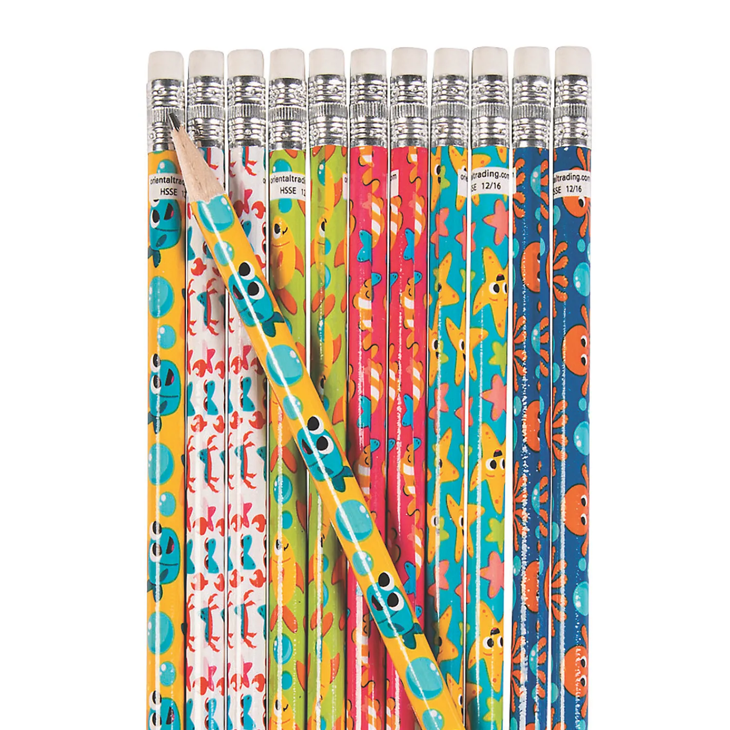 under_the_sea_pencils___p_0.webp Oriental Trading Pencils*Under The Sea Pencils - 24 Pc.