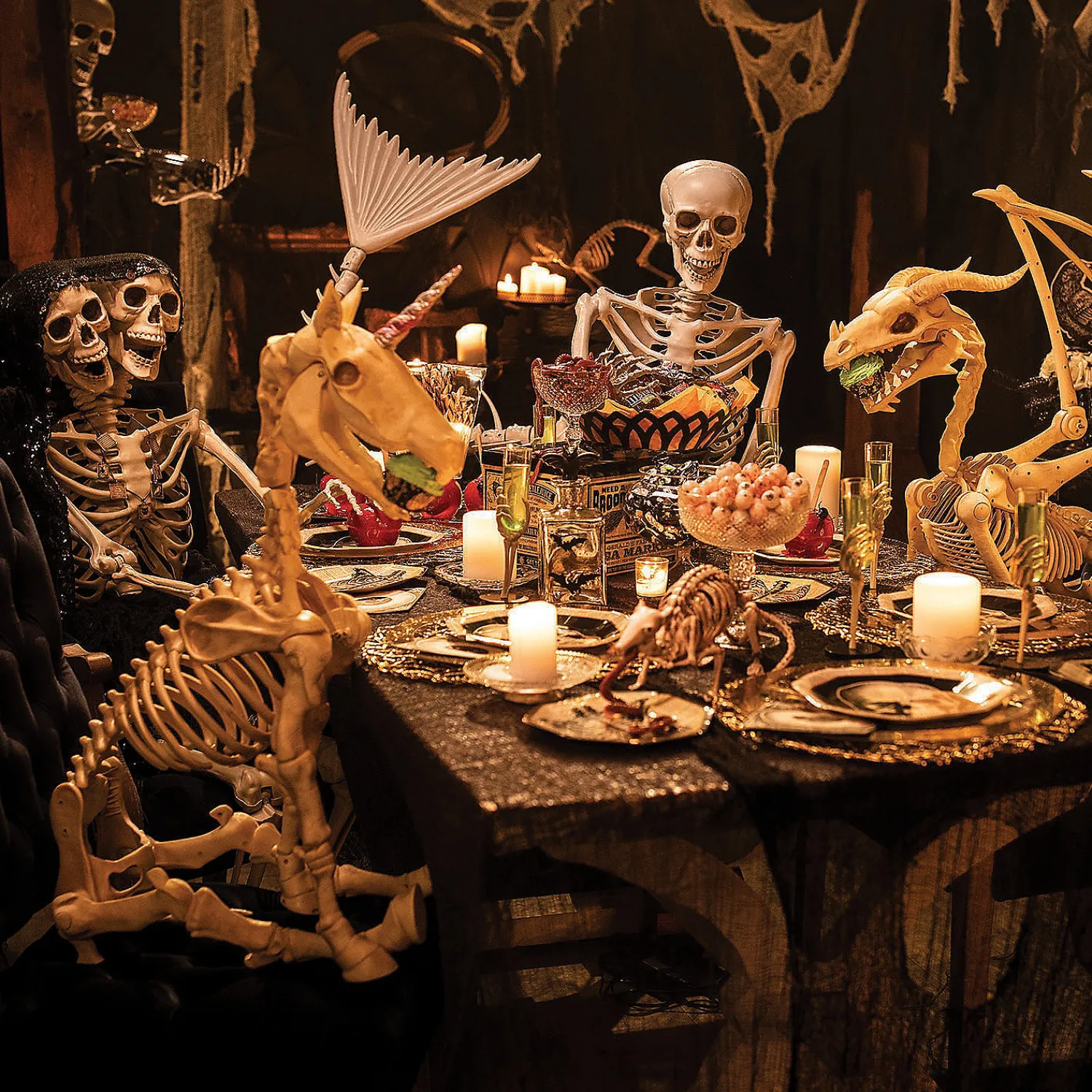 unicorn_skeleton_hallowee_3.webp Unicorn Skeleton Halloween Decoration<Oriental Trading Outlet