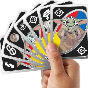 Oriental Trading Playing Cards*Uno The Mandalorian All Wild Grogu Card Game For Kids & Adults Star Wars