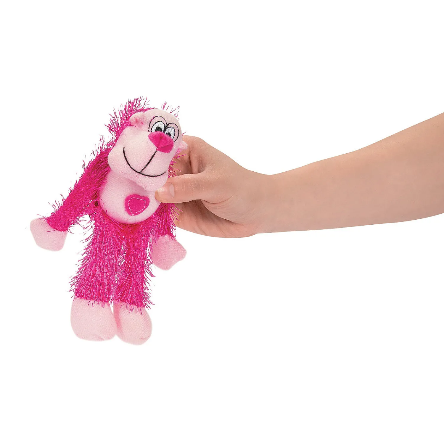 valentine_long_arm_stuffe_1.webp Oriental Trading Stuffed Animals & Plush Toys*Valentine Long Arm Stuffed Gorillas - 12 Pc.