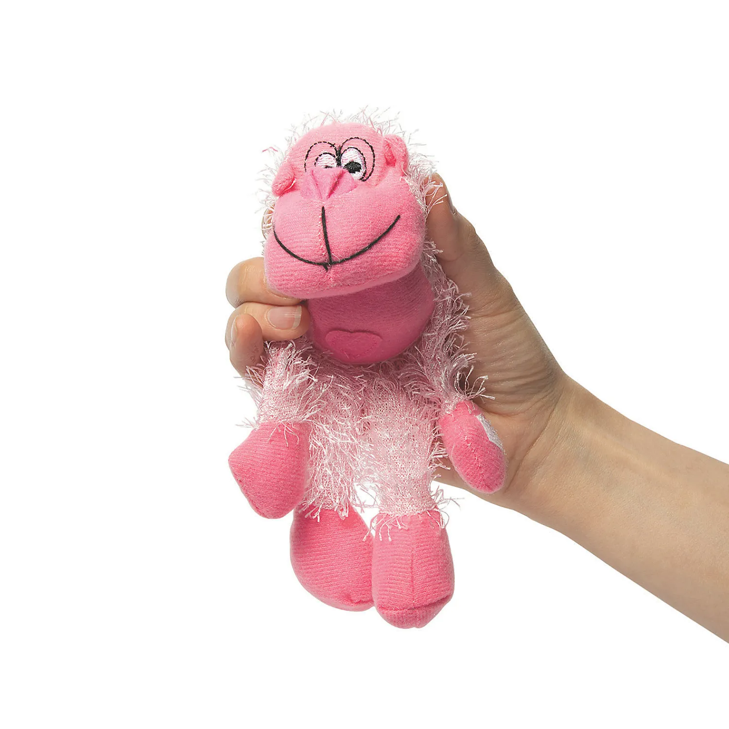 valentine_long_arm_stuffe_2.webp Oriental Trading Stuffed Animals & Plush Toys*Valentine Long Arm Stuffed Gorillas - 12 Pc.