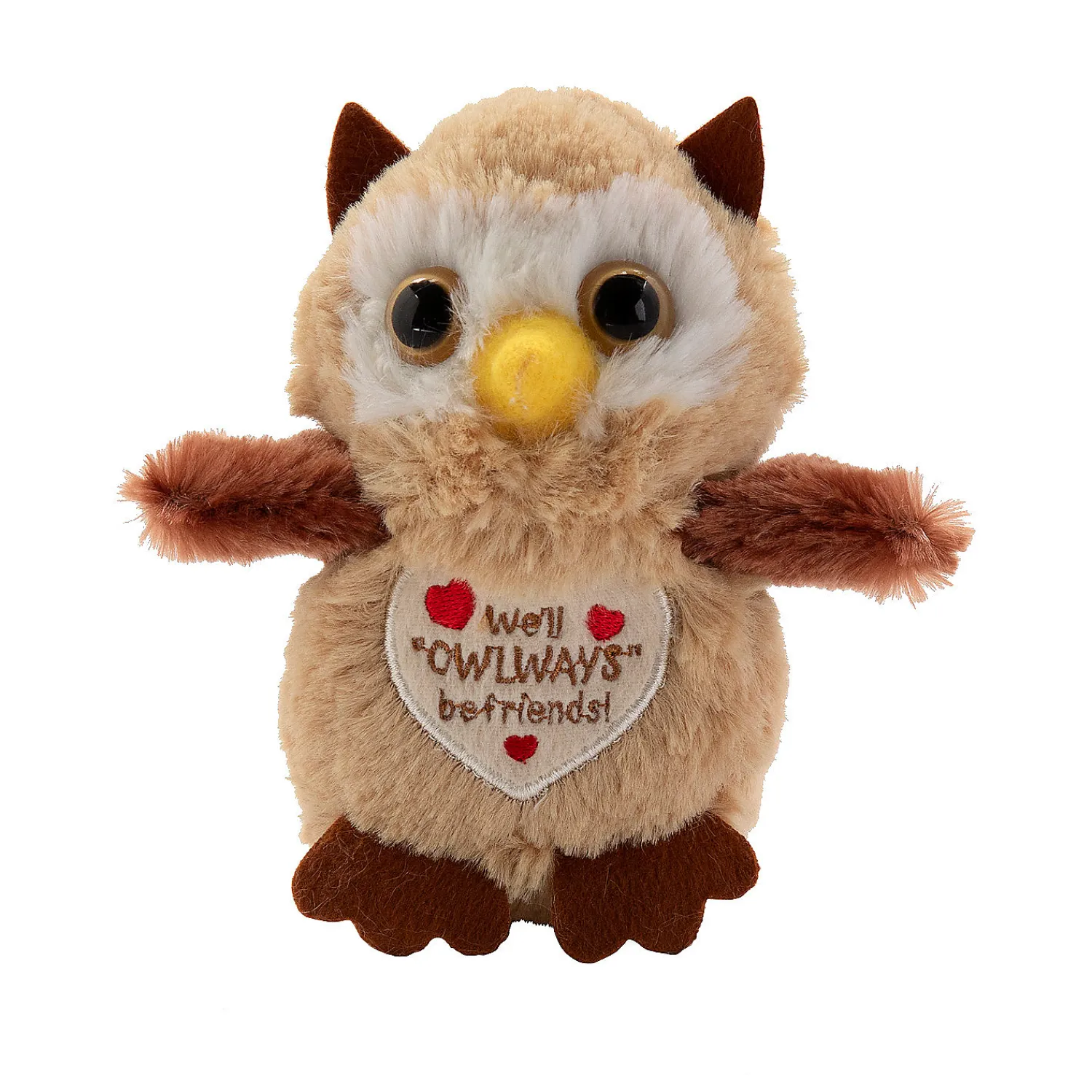 valentine_stuffed_owls____0.webp Oriental Trading Stuffed Animals & Plush Toys*Valentine Stuffed Owls - 12 Pc.