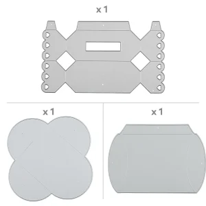 Value 3 Pc. Box Cutting Die Assortment<Oriental Trading Outlet