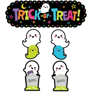 Value Ghost Trunk-Or-Treat Decorating Kit - 5 Pc.<Oriental Trading Fashion