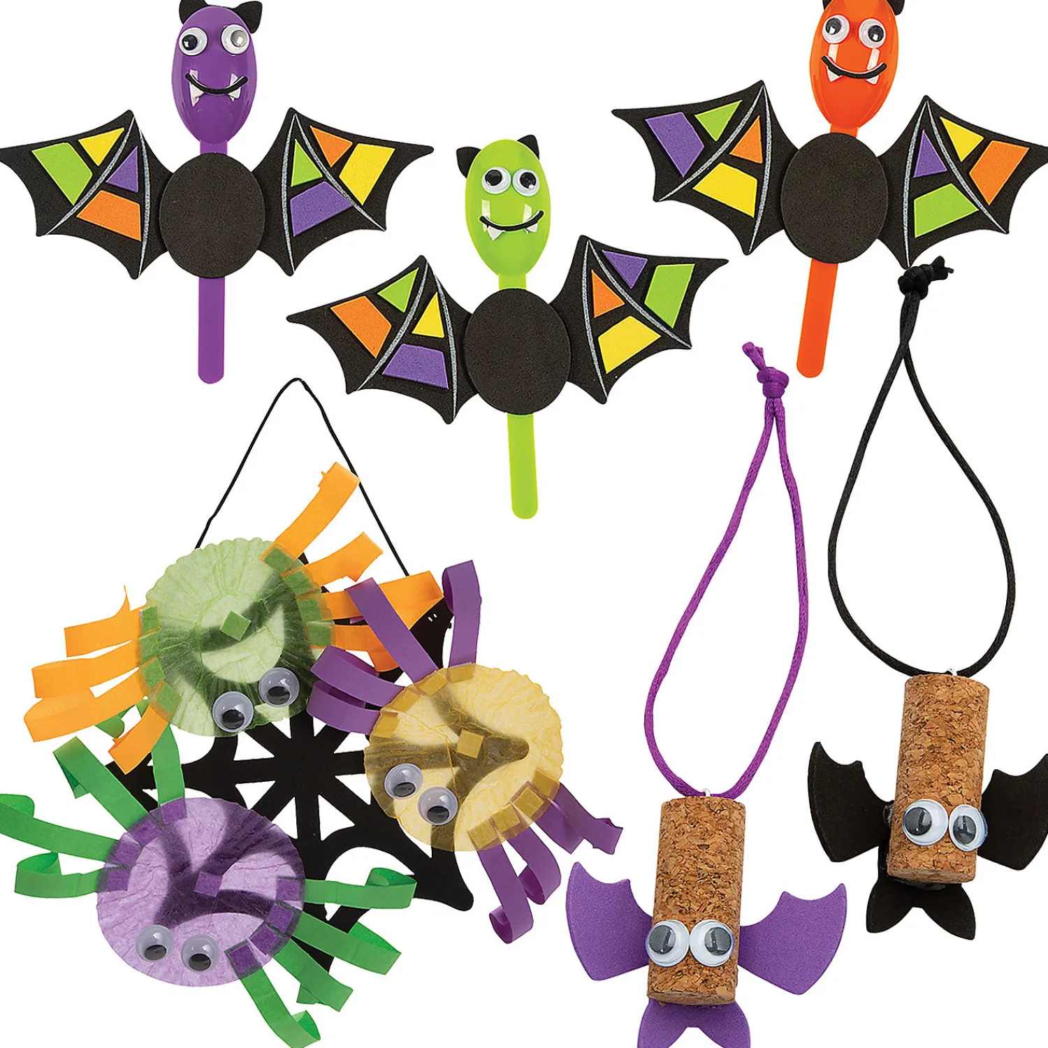 value_halloween_critter_c_0.webp Value Halloween Critter Craft Kit Assortment - Makes 36<Oriental Trading Outlet