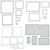 Value Rectangle & Square Cutting Die Assortment - 24 Pc.<Oriental Trading Best