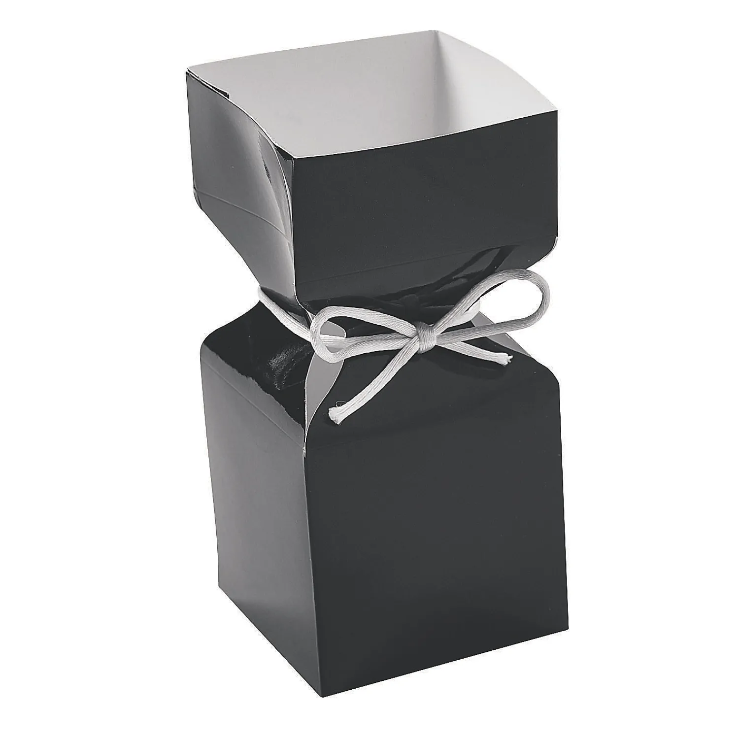vertical_square_hourglass_0.webp Vertical Square Hourglass Favor Boxes - 12 Pc.<Oriental Trading New