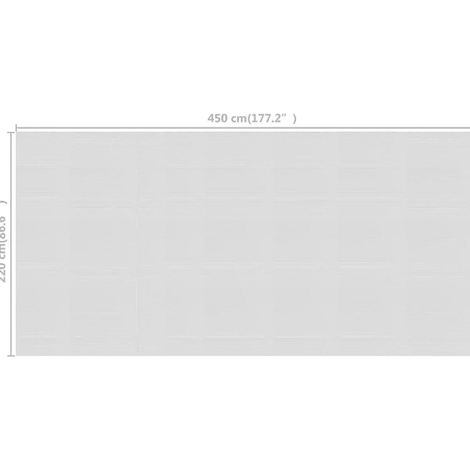 vidaxl_floating_pe_solar__2.webp Vidaxl Floating Pe Solar Pool Film 177.2"X86.6" Gray<Oriental Trading Hot