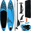 Vidaxl Inflatable Stand Up Paddleboard Set 120.1"X29.9"X5.9" Blue<Oriental Trading Discount