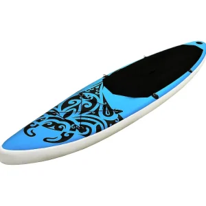Vidaxl Inflatable Stand Up Paddleboard Set 120.1"X29.9"X5.9" Blue<Oriental Trading Discount