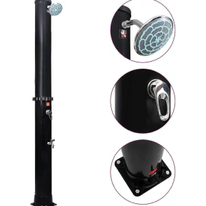 Vidaxl Outdoor Solar Shower With Shower Head And Faucet 10.6 Gal<Oriental Trading Shop