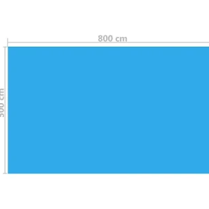 Vidaxl Rectangular Pool Cover 315