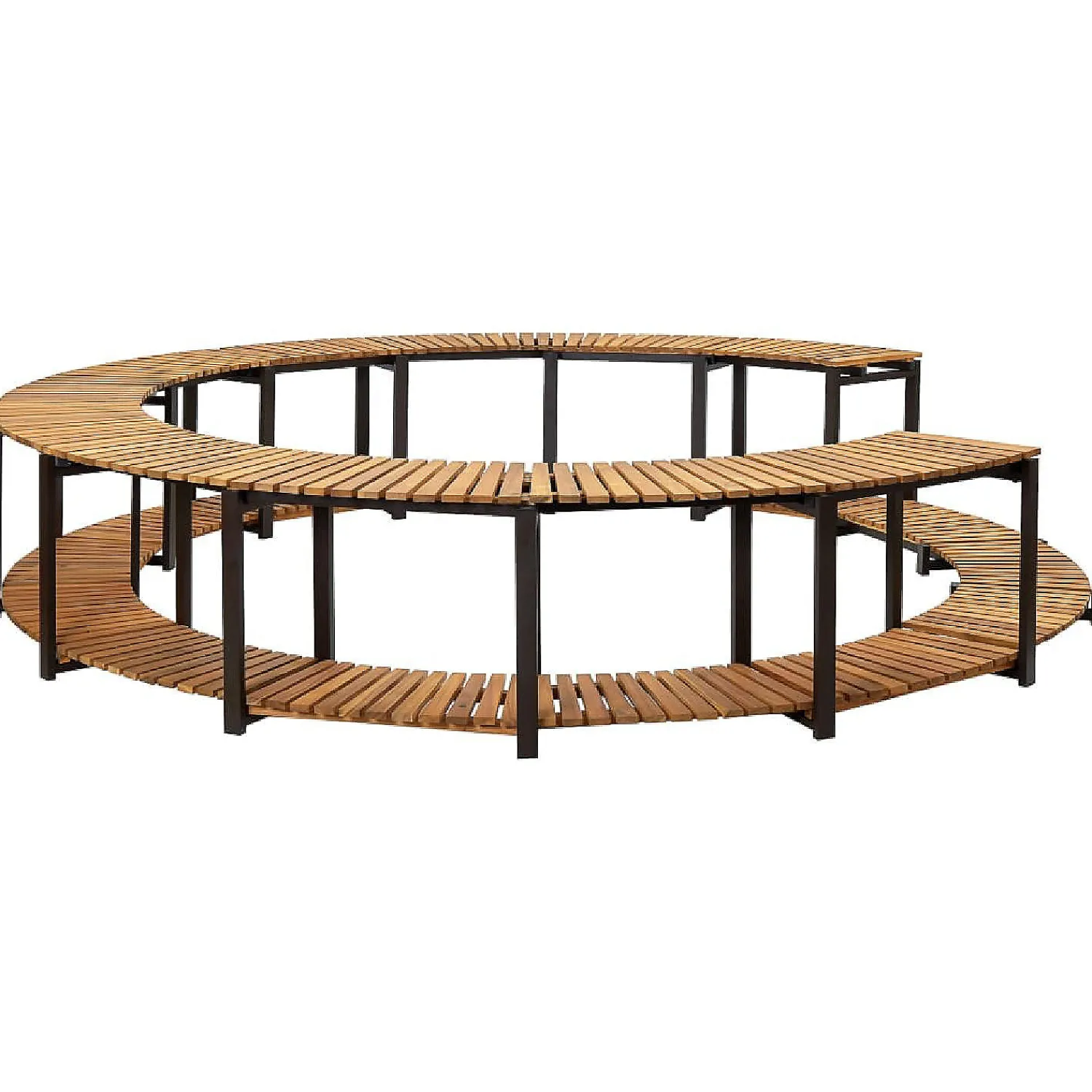 vidaxl_spa_surround_x_sol_2.webp Vidaxl Spa Surround 107.5"X20.9" Solid Acacia Wood<Oriental Trading Cheap