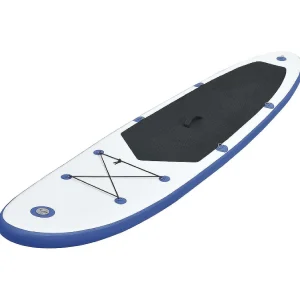 Vidaxl Stand Up Paddle Board Set Sup Surfboard Inflatable Blue And White<Oriental Trading Flash Sale