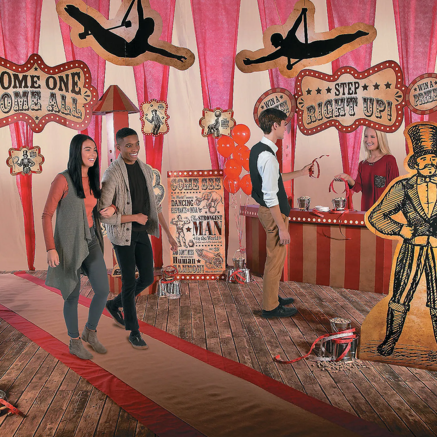 vintage_circus_basic_deco_0.webp Vintage Circus Basic Decorating Kit - 17 Pc.<Oriental Trading Best