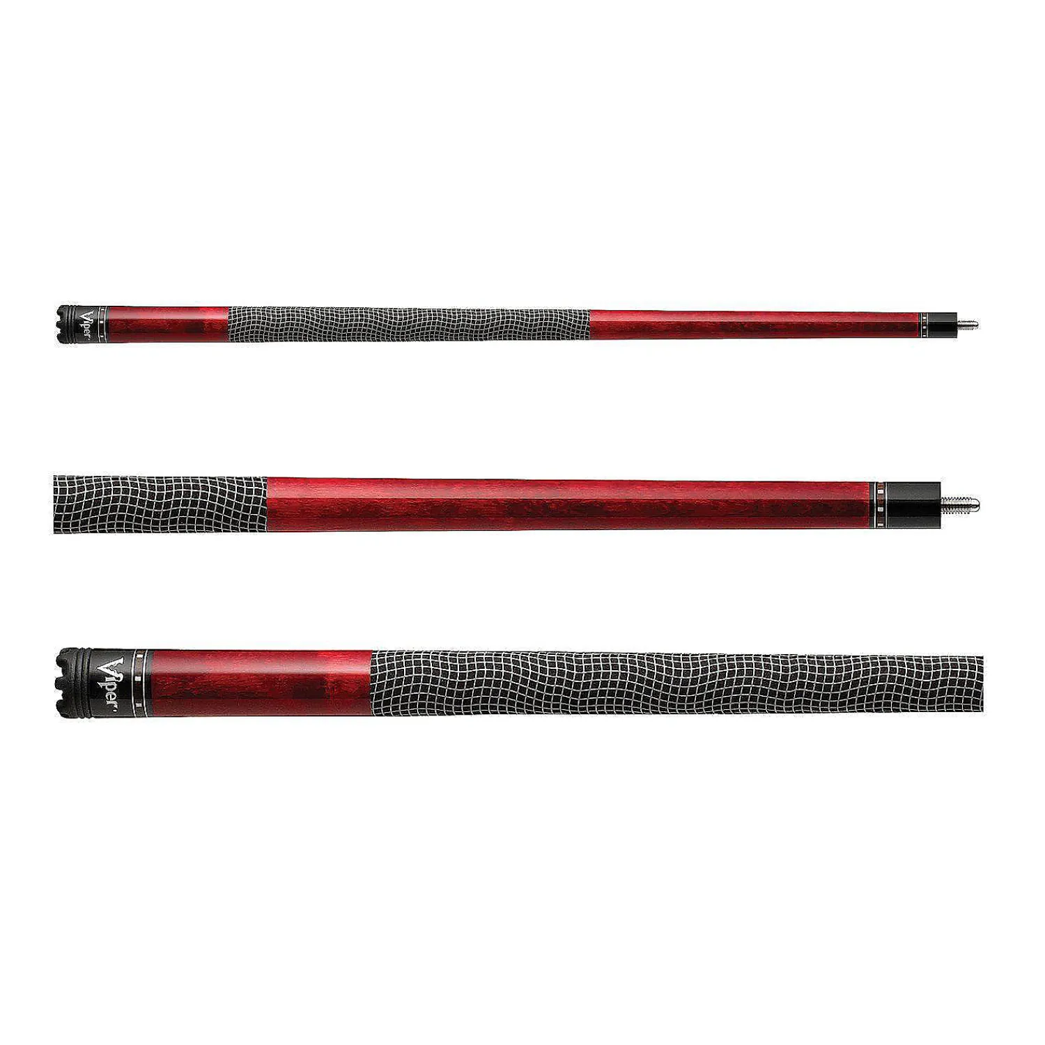 viper_clutch_red_billiard_3.webp Oriental Trading Games*Viper Clutch Red Billiard/Pool Cue Stick 20 Ounce