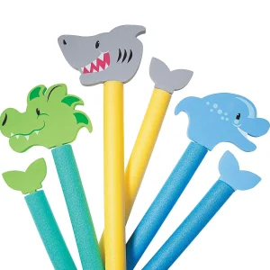 Water Animal Pool Noodle Attachments - 6 Pc.<Oriental Trading New