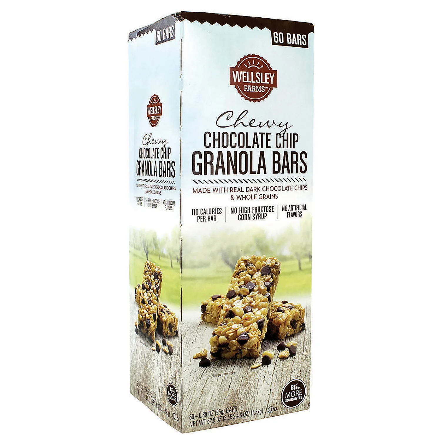 wellsley_farms_chewy_choc_0.webp Wellsley Farms Chewy Chocolate Chip Granola Bars, .88 Oz, 60 Count<Oriental Trading Flash Sale
