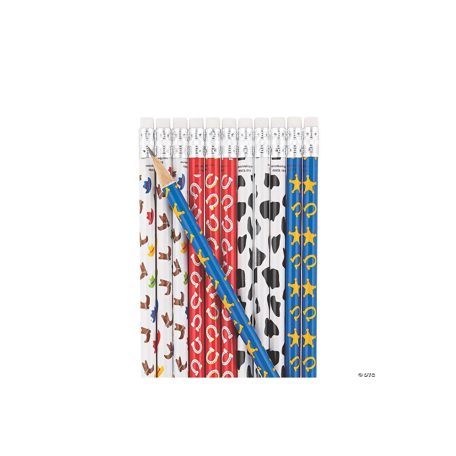 western_pencils___pc_0.webp Oriental Trading Pencils*Western Pencils - 24 Pc.