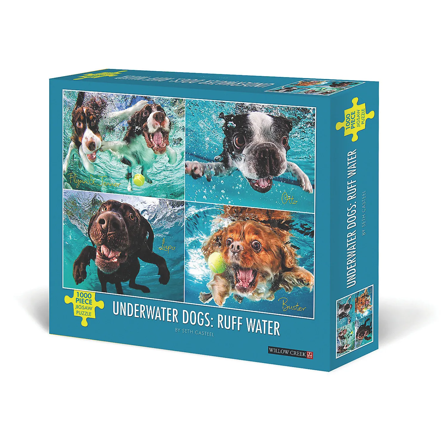 willow_creek_press_underw_0-1.webp Oriental Trading Puzzles*Willow Creek Press Underwater Dogs: Ruff Water 1000-Piece Puzzle