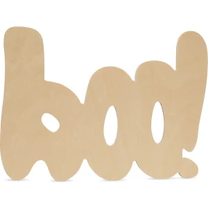 Woodpeckers Crafts, Diy Unfinished Wood 12" Boo Cutouts, Pack Of 25<Oriental Trading Best