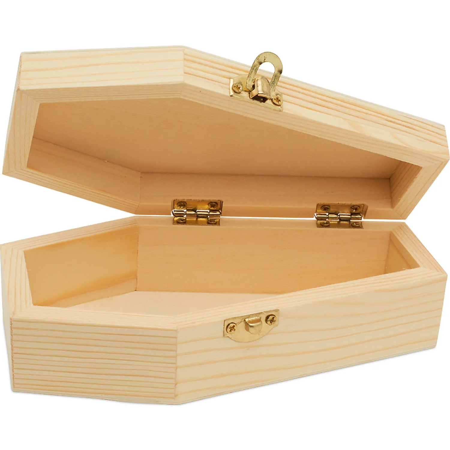 woodpeckers_crafts_diy_un_1-17.webp Woodpeckers Crafts, Diy Unfinished Wood 6" Coffin, Pack Of 12<Oriental Trading Flash Sale