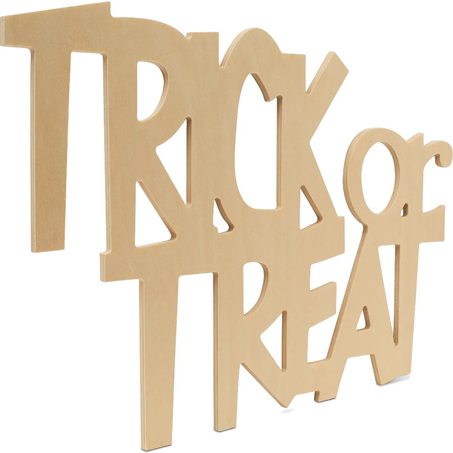 woodpeckers_crafts_diy_un_1-3.webp Woodpeckers Crafts, Diy Unfinished Wood 17" Trick Or Treat Cutouts, Pack Of 3<Oriental Trading Fashion