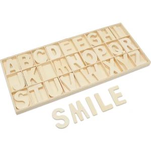 Oriental Trading Building Blocks*Woodpeckers Crafts, Diy Unfinished Wood Abc Cutouts Tray