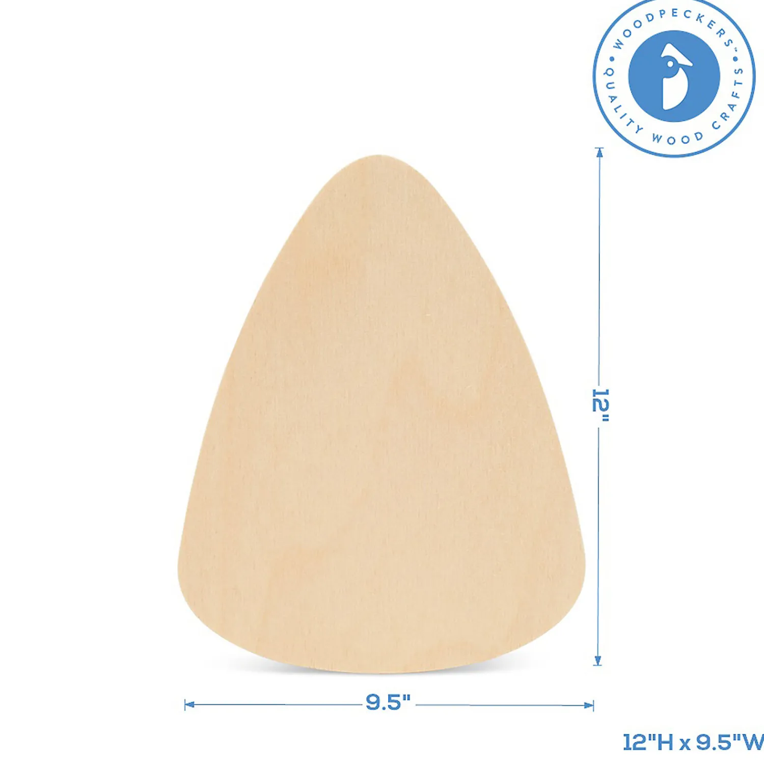 woodpeckers_crafts_diy_un_2-4.webp Woodpeckers Crafts, Diy Unfinished Wood 12" Candy Corn Cutouts, Pack Of 25<Oriental Trading Best