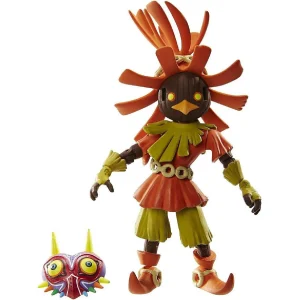 Oriental Trading Character Toys*World Of Nintendo 4" Figure: Skull Kid W/ Mask
