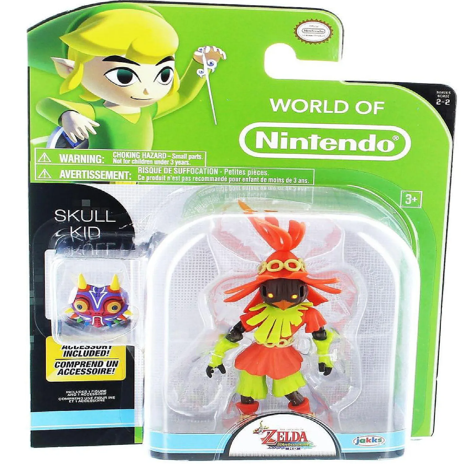 world_of_nintendo__figure_2-1.webp Oriental Trading Character Toys*World Of Nintendo 4" Figure: Skull Kid W/ Mask