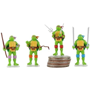 Oriental Trading Character Toys*Worlds Smallest Teenage Mutant Ninja Turtles Micro Figure One Random
