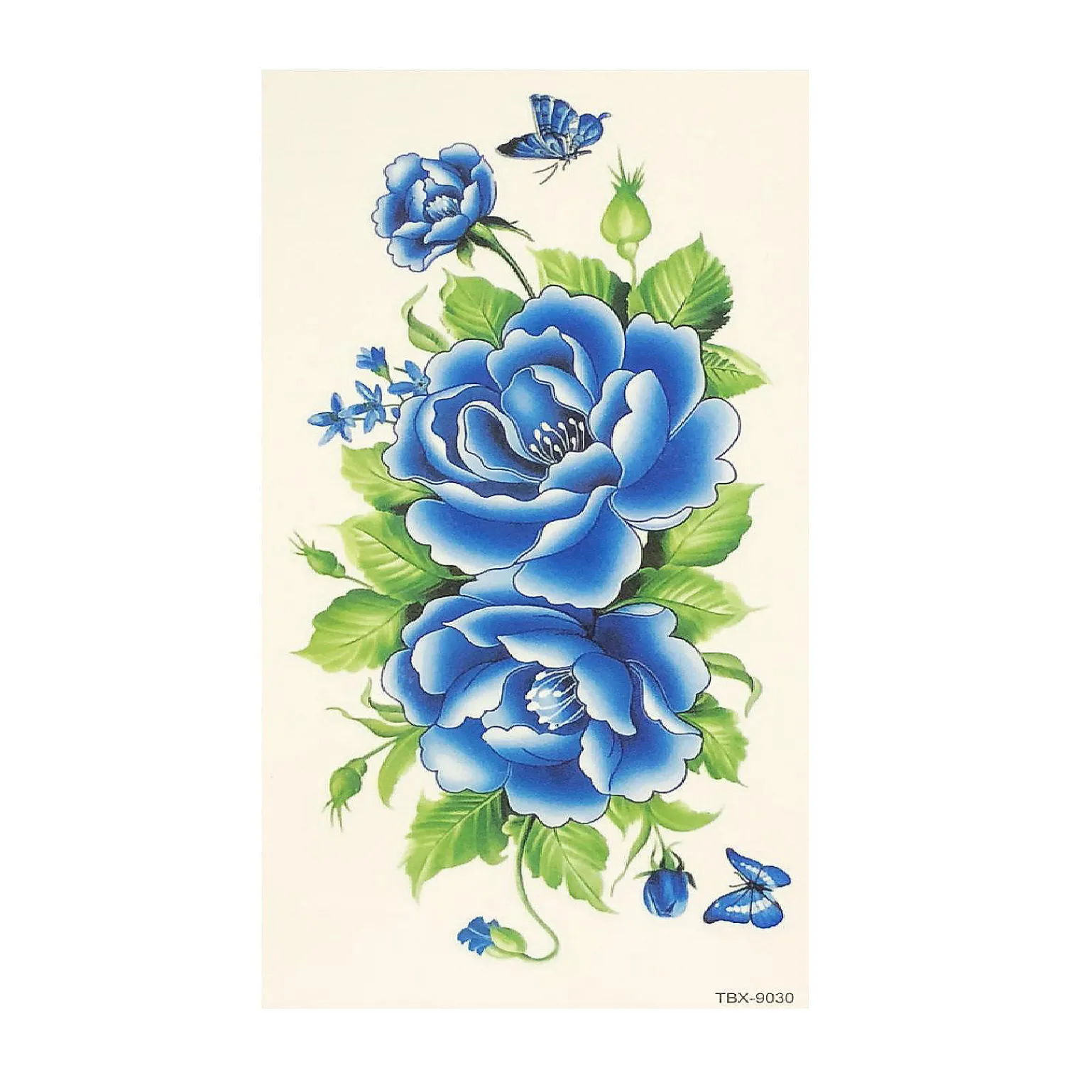wrapables_floral_temporar_2.webp Oriental Trading Temporary Tattoos*Wrapables® Floral Temporary Tattoos Body Art Water Tattoos (8 Sheets), Roses & Peonies