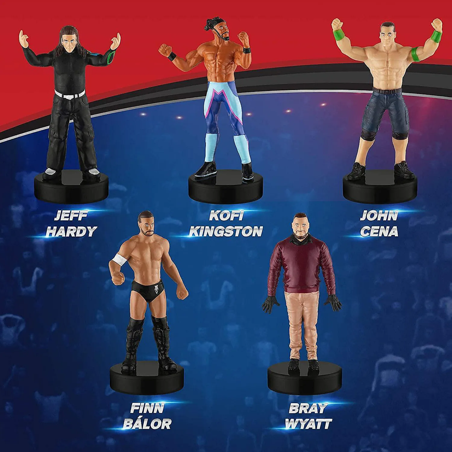 wwe_wrestler_stampers_pk__2.webp Oriental Trading Character Toys*Wwe Wrestler Stampers 5Pk Hardy Kofi Kingston John Cena Finn Wyatt Pmi International